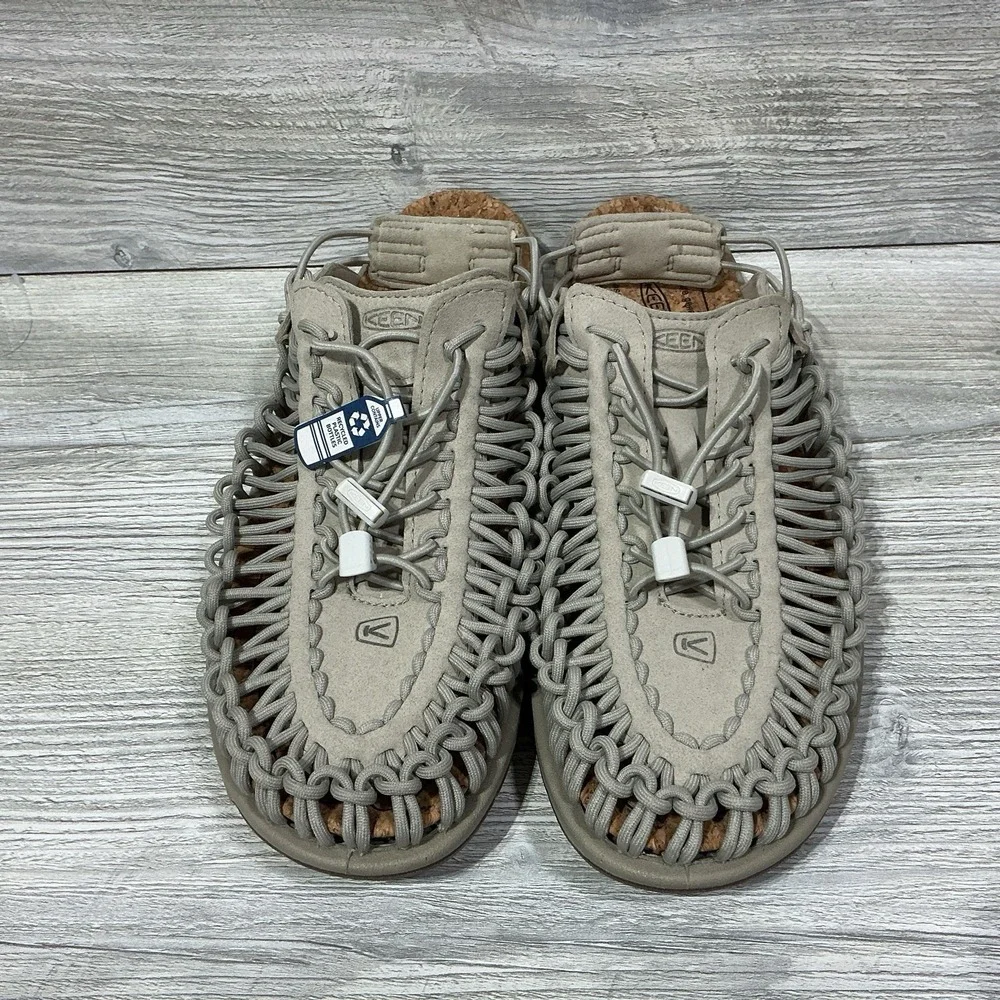 KEEN UNEEK II Convert Sandals 1028668 Plaza Taupe Convertible X Men's Size 8
